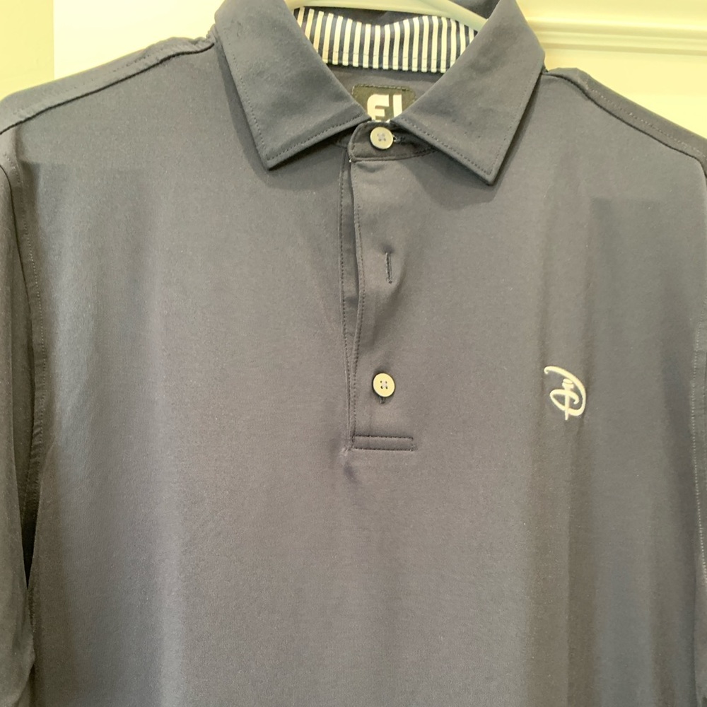 Disney logo Men's Blue Polo Shirt
